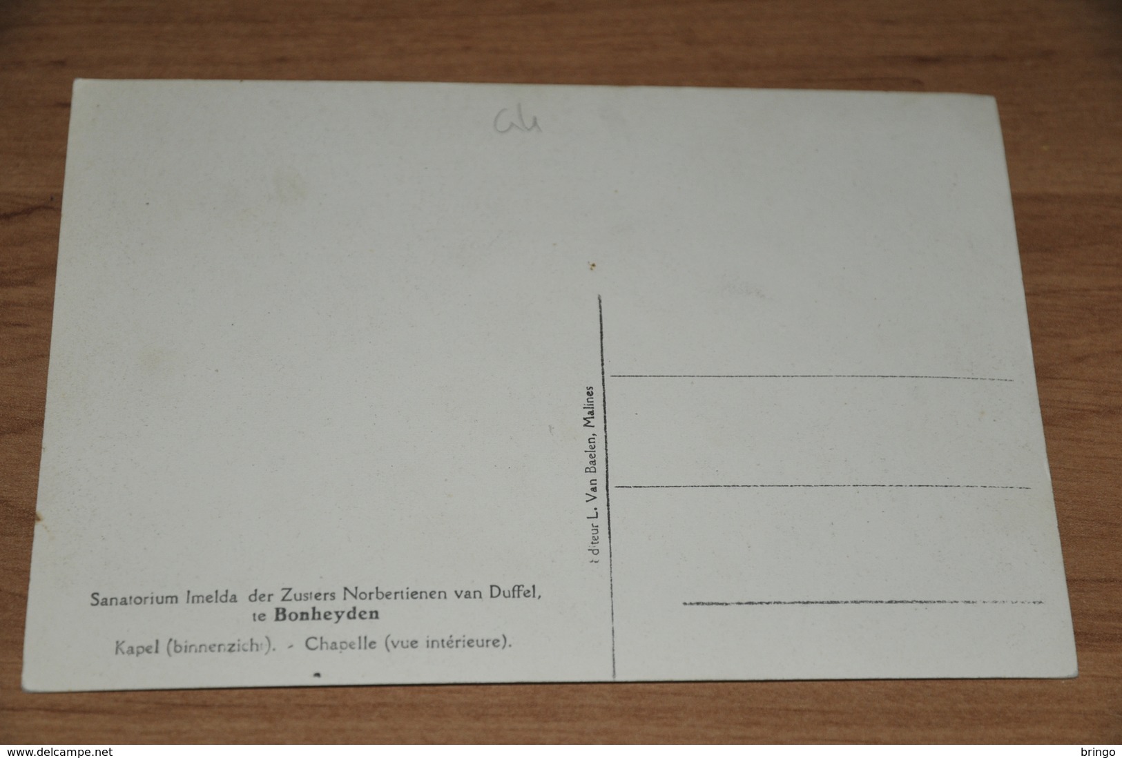 496- Bonheyden, Sanatorium Imelda, Kapel - Bonheiden