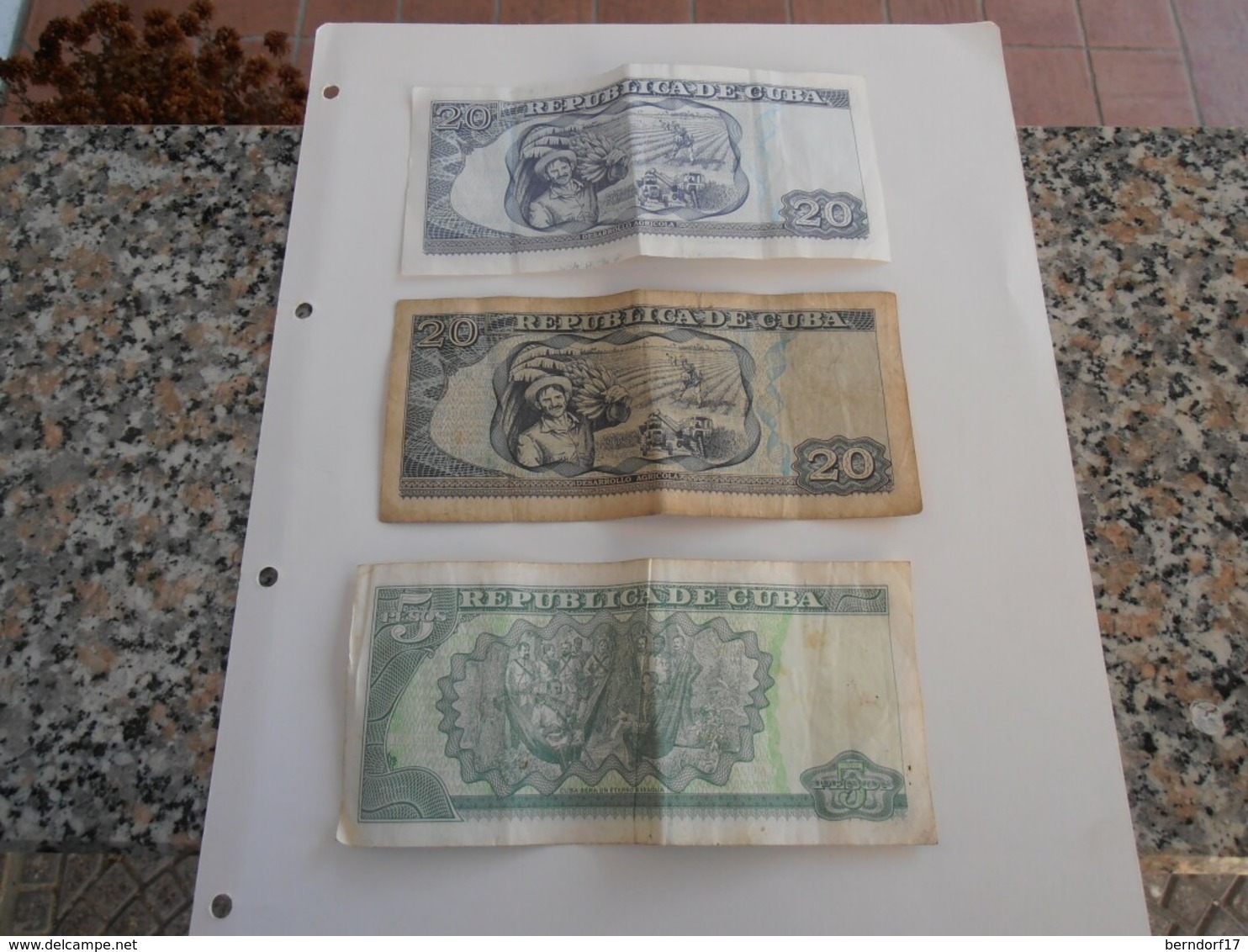 Cuba Pesos Cubano - Banconote - Cuba