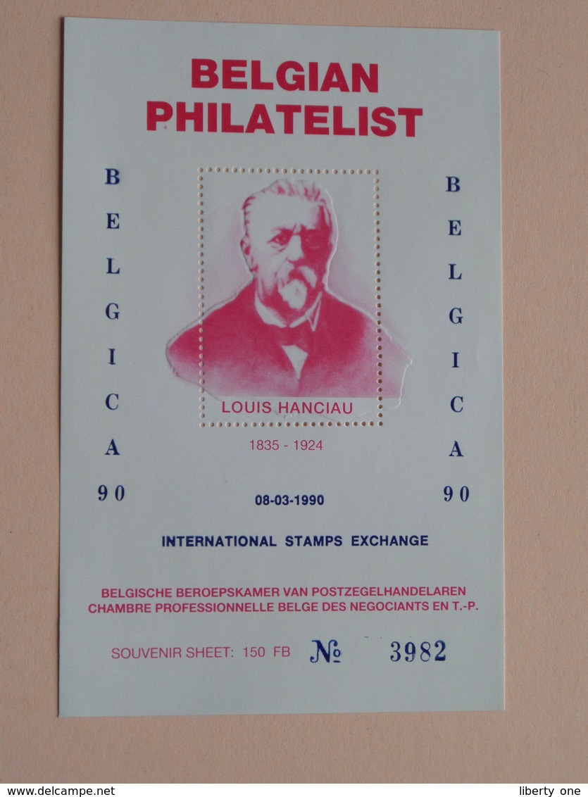 BELGICA 90 ( Louis Hanciau ) BELGIAN Philatelist 08-03-1990 ( Foto Sheet N° 3982 / Verschillende Nrs. Beschikbaar ) ! - Volledige Vellen & Velletjes