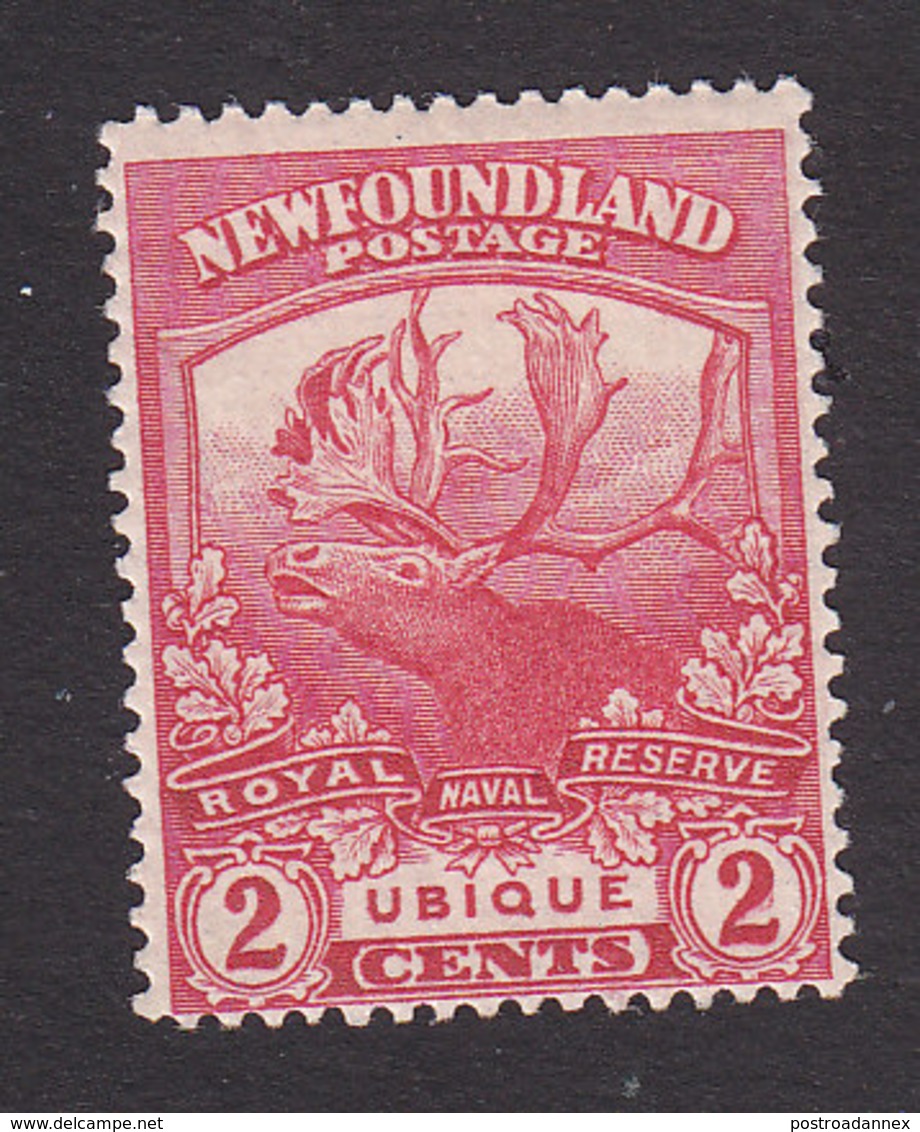 Newfoundland, Scott #116, Mint Hinged, Caribou, Issued 1919 - 1908-1947