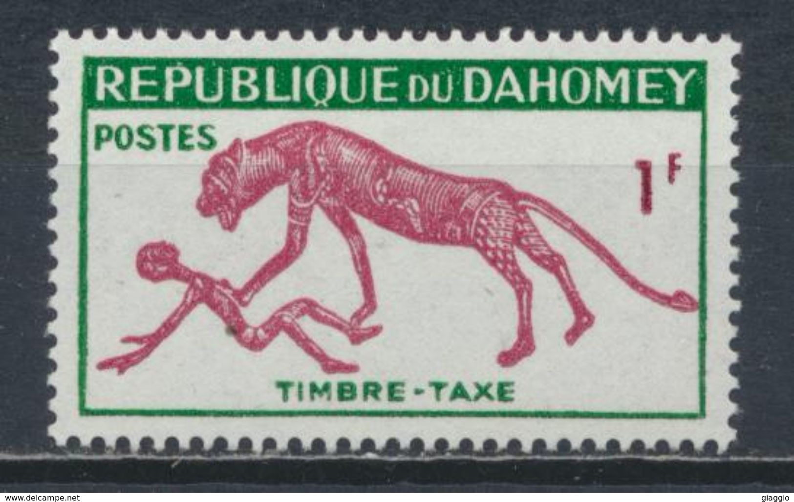 °°° DAHOMEY - Y&T N°32 MNH TAXE - 1963 °°° - Benin – Dahomey (1960-...)