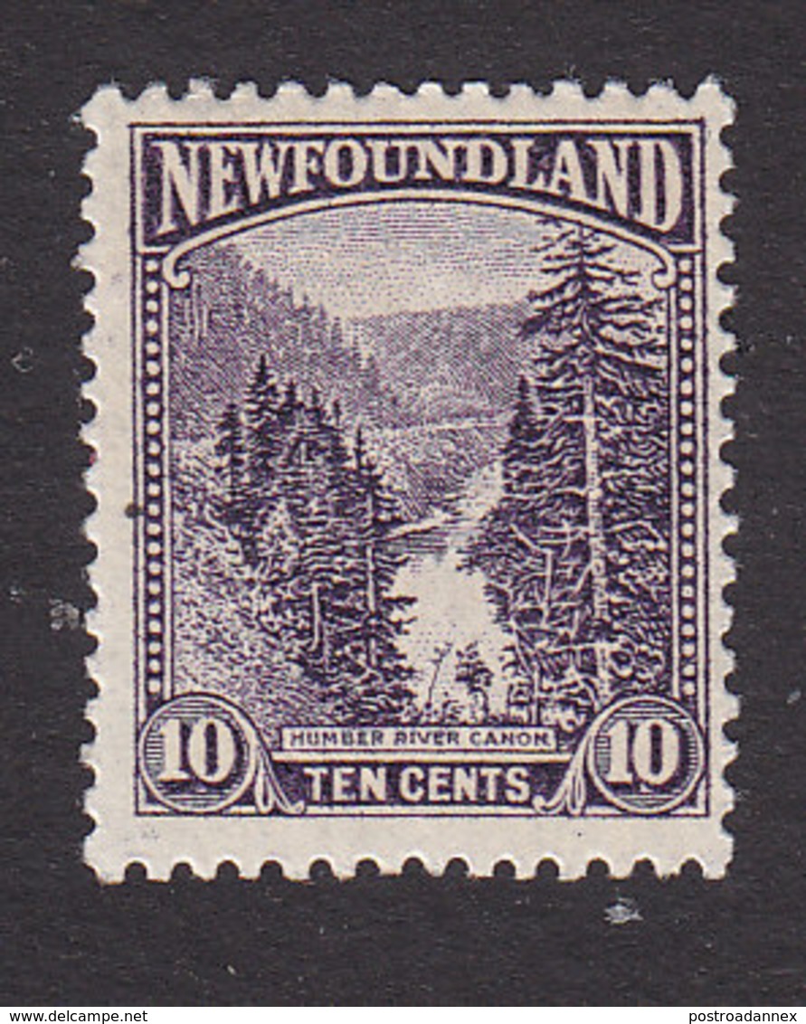 Newfoundland, Scott #139, Mint Hinged, Humber River Canyon, Issued 1923 - 1908-1947