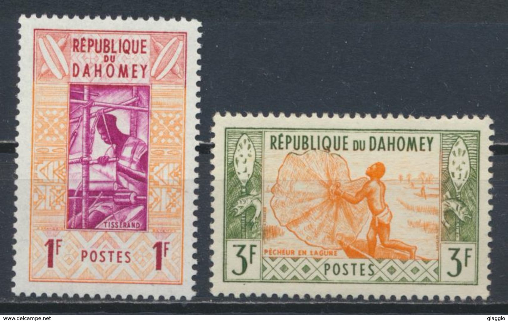 °°° DAHOMEY - Y&T N°159/61  MNH - 1961 °°° - Benin – Dahomey (1960-...)
