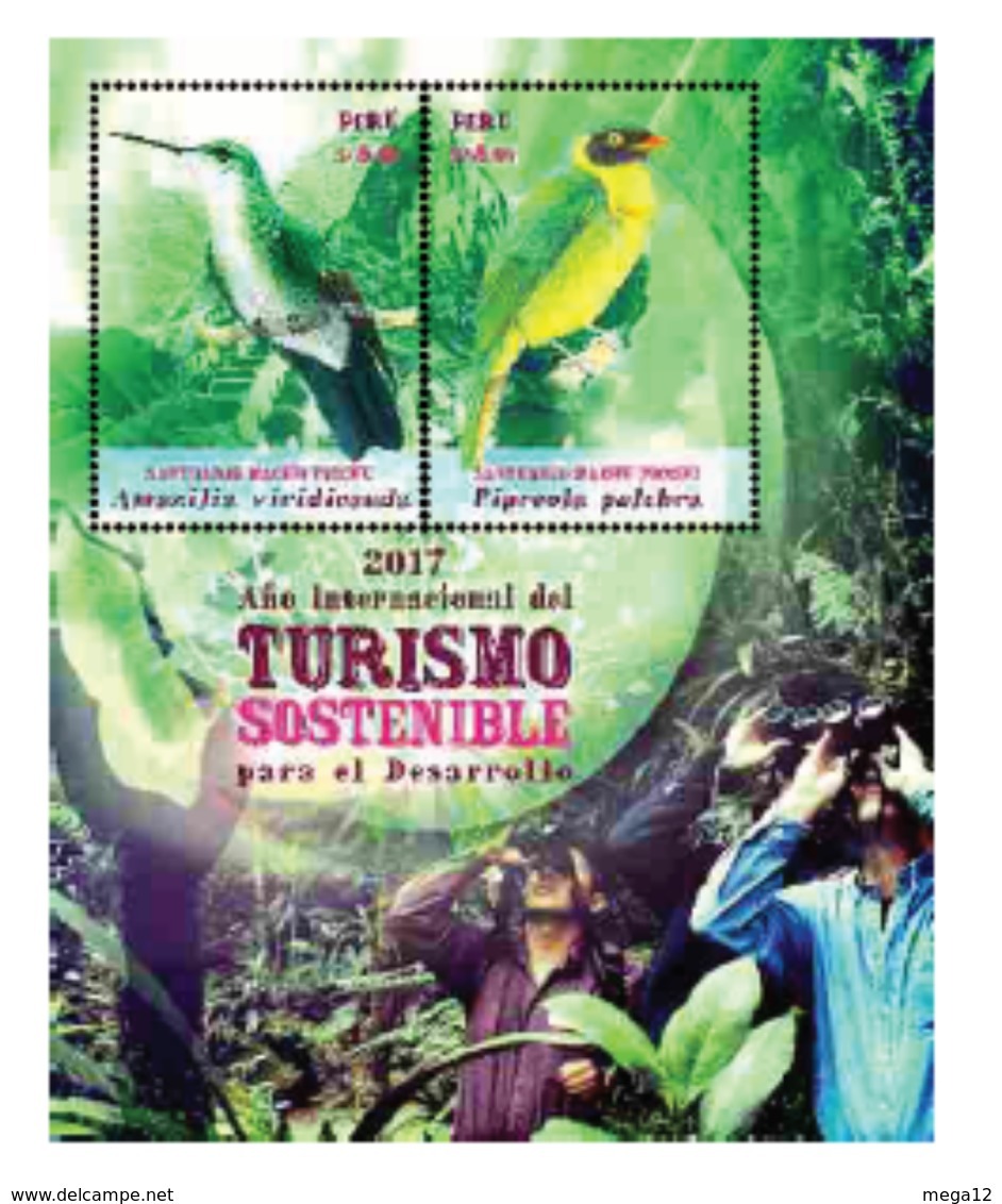 Peru 2018 International Year Of Sustainable Tourism. Birds - Other & Unclassified