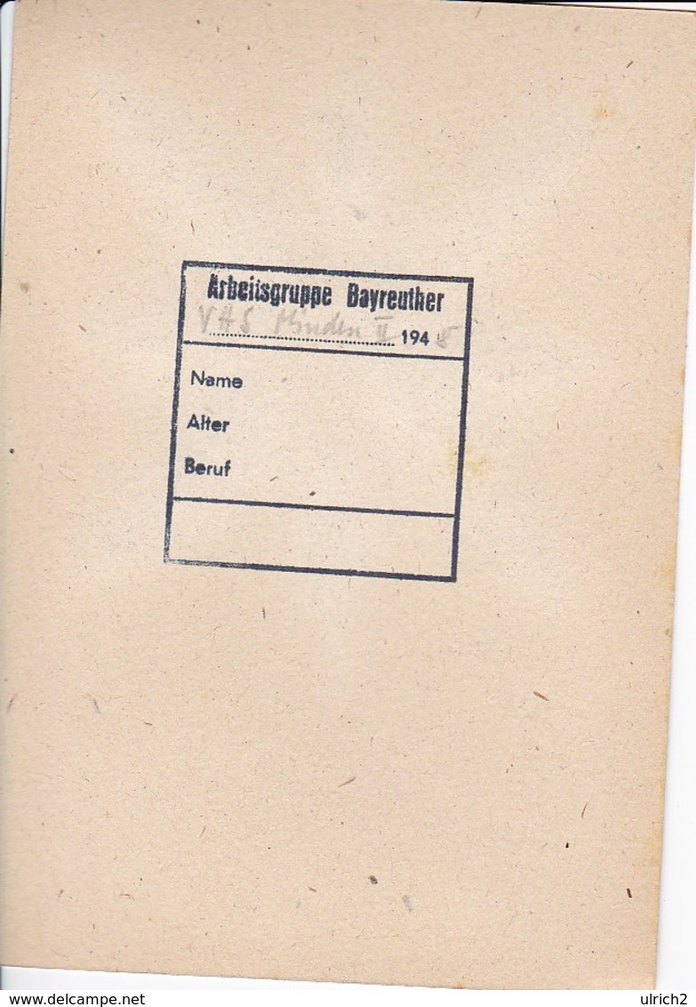 Orig. Scherenschnitt - 1948 (32612) - Scherenschnitte
