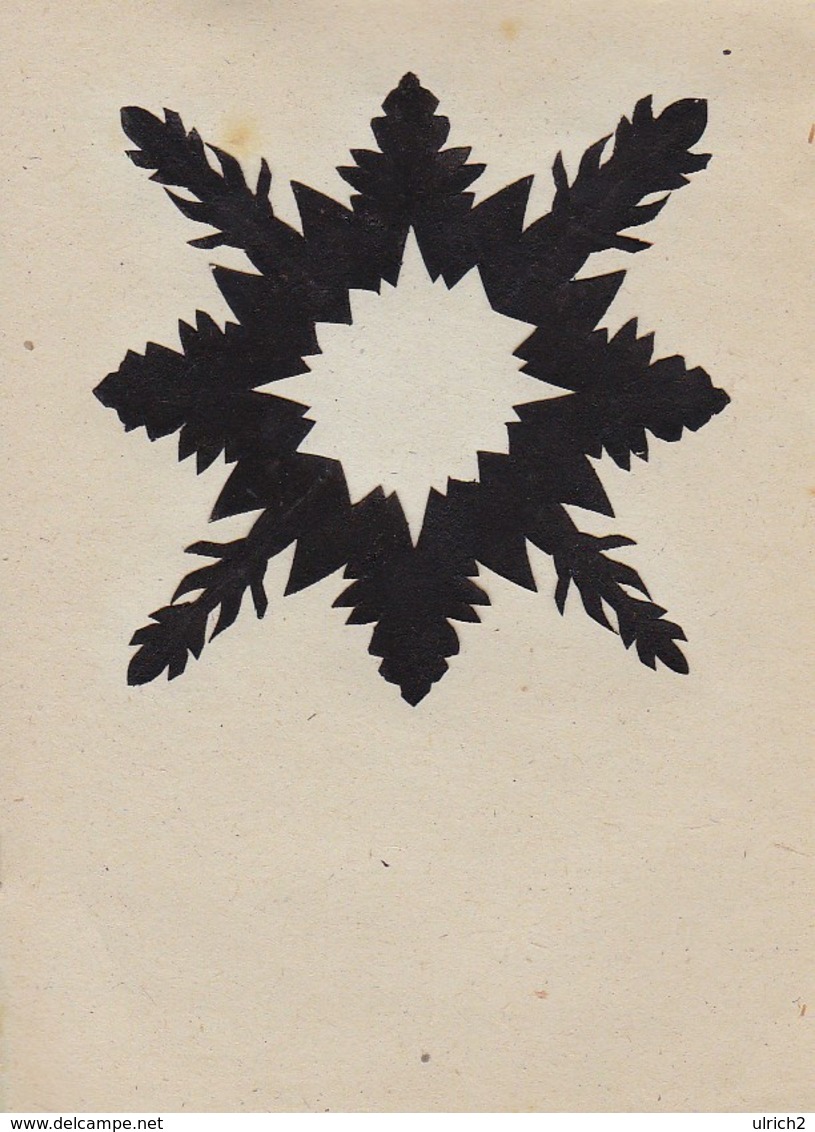 Orig. Scherenschnitt - 1948 (32616) - Chinese Paper Cut