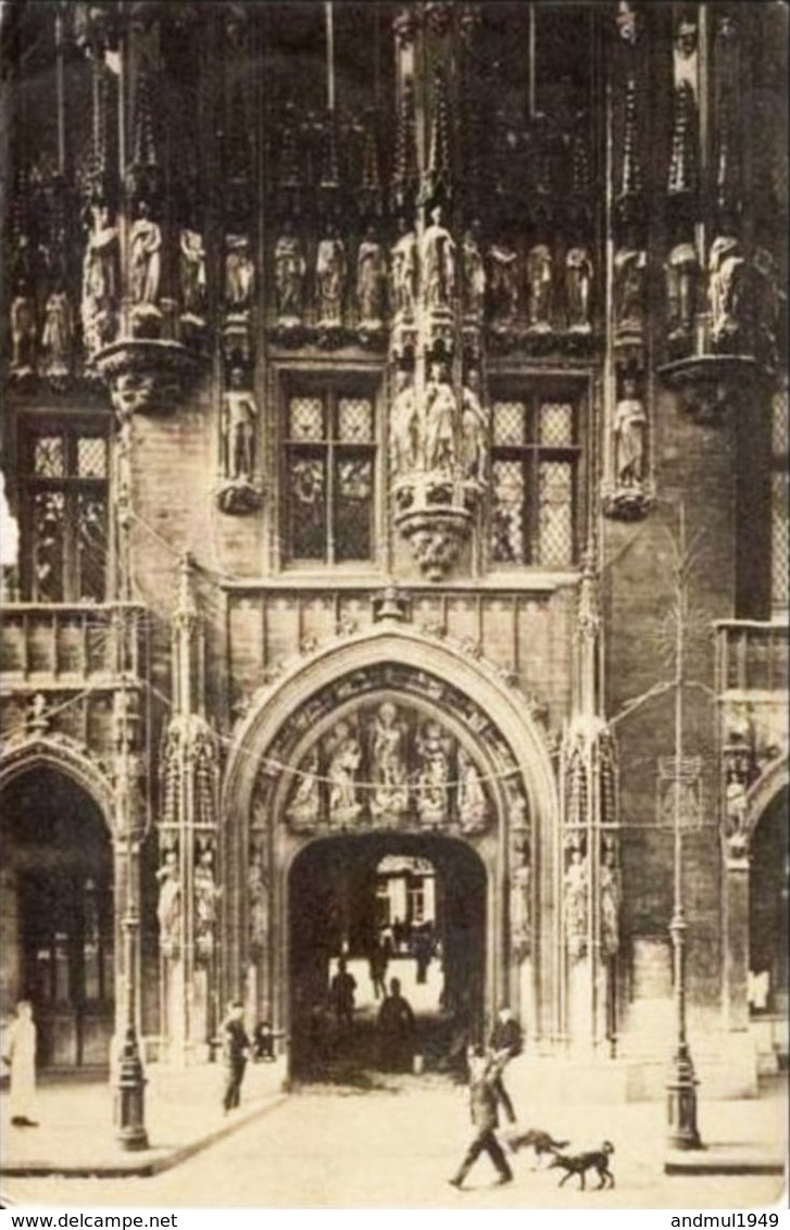 BRUXELLES - Portail De L'Hôtel De Ville - Nels, Série Bruxelles N° 156 - Monumenten, Gebouwen