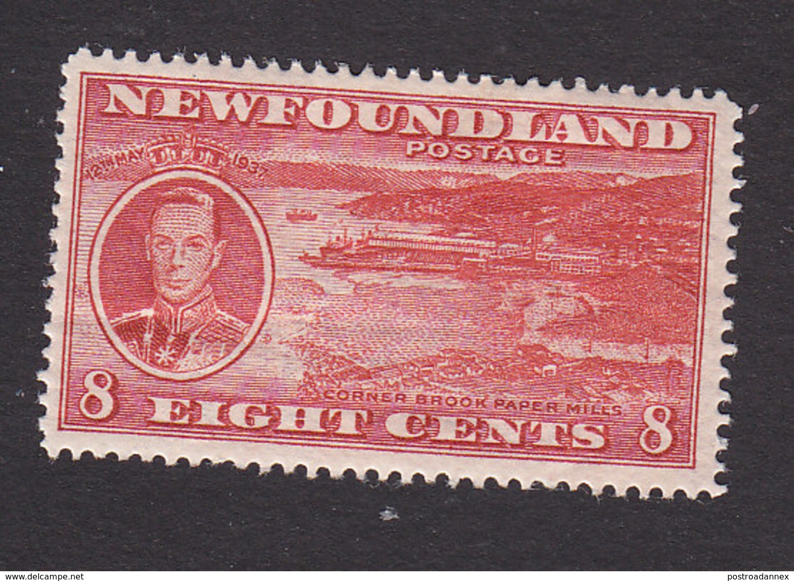 Newfoundland, Scott #236, Mint Hinged, Corner Brook Paper Mills, Issued 1937 - 1908-1947