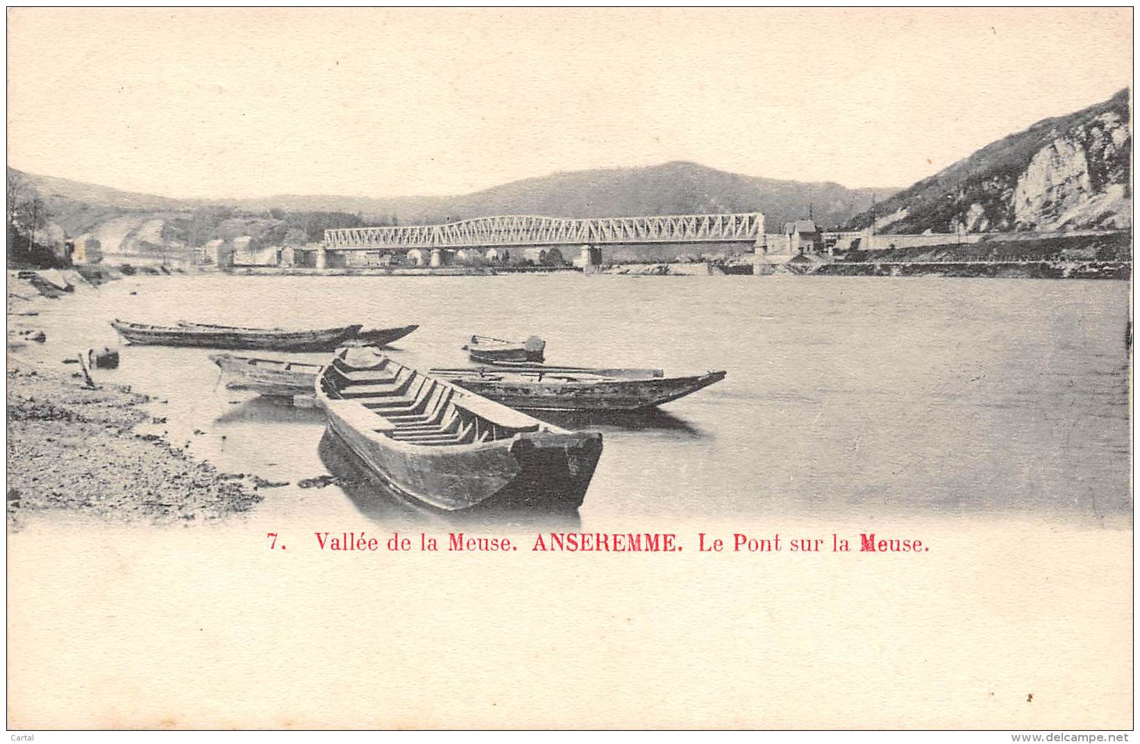 ANSEREMME - Le Pont Sur La Meuse - Dinant