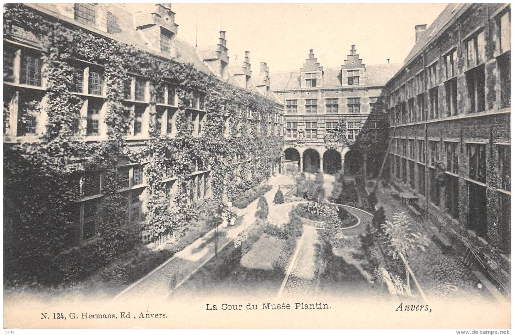 ANVERS - La Cour Du Musée Plantin - Antwerpen