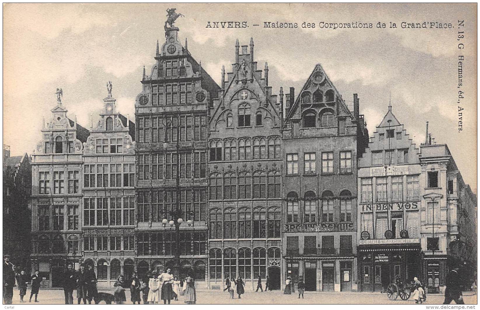 ANVERS - Maisons Des Corporations De La Grand'Place - Antwerpen