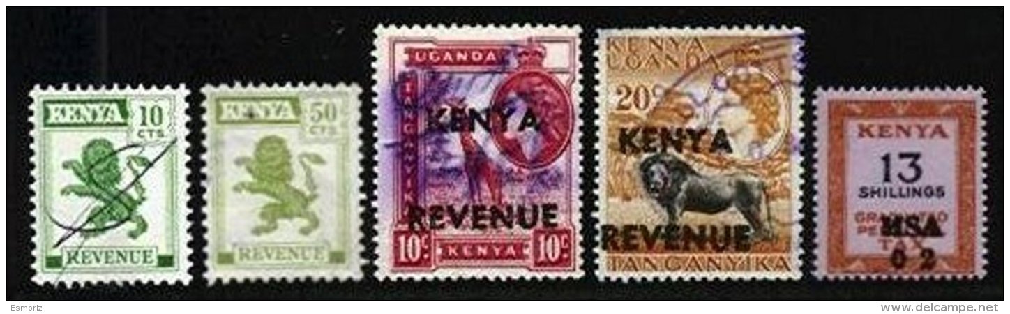 KENYA, Revenues, Used, F/VF - Other & Unclassified