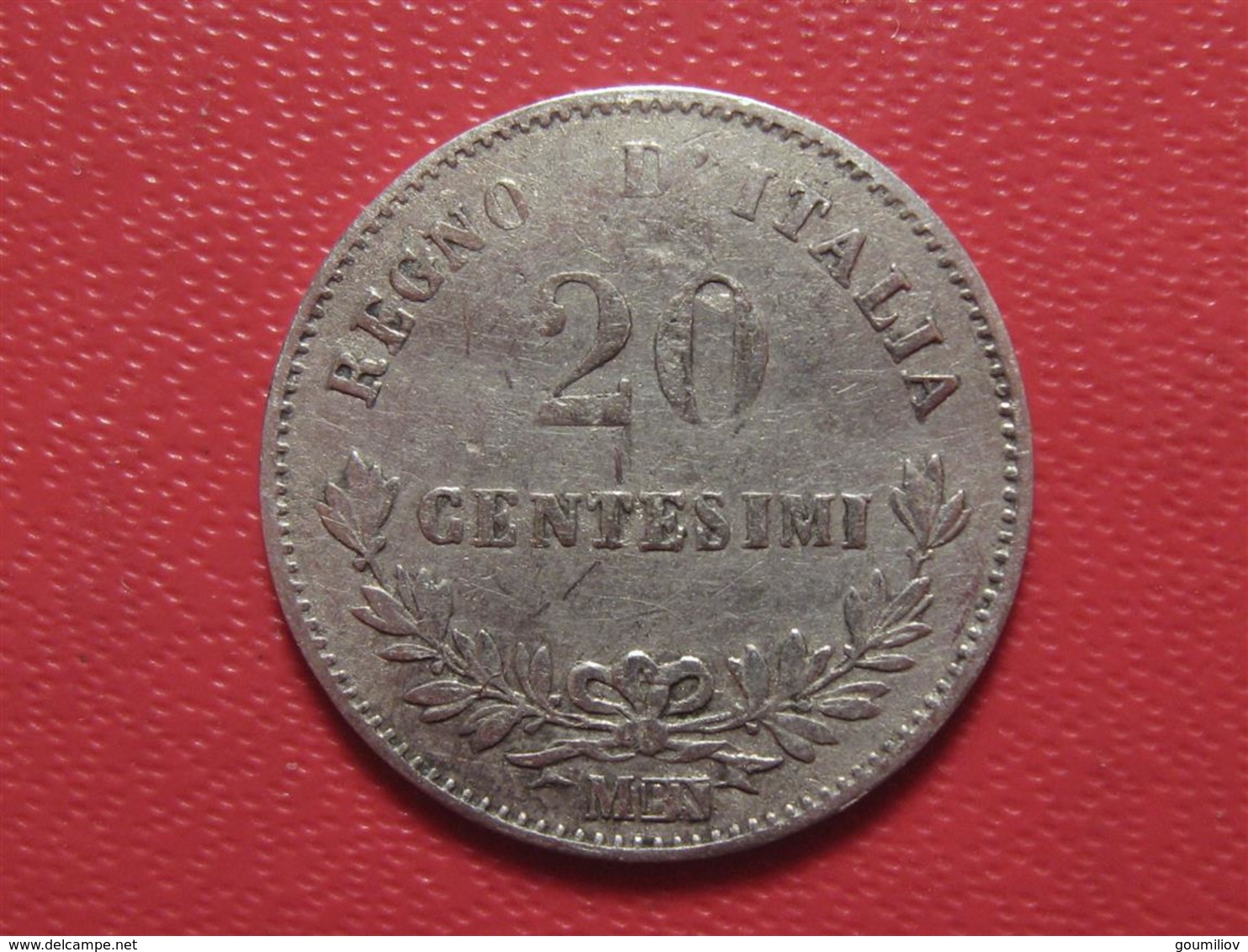 Italie - 20 Centesimi 1863 M BN 4832 - 1861-1878 : Victor Emmanuel II