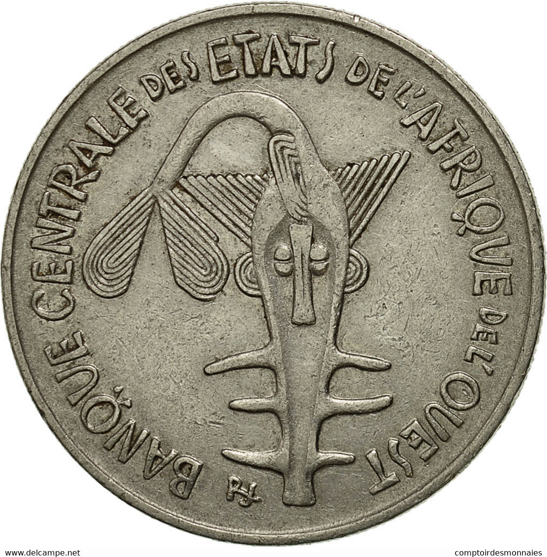 Monnaie, West African States, 100 Francs, 1976, Paris, TTB, Nickel, KM:4 - Côte-d'Ivoire