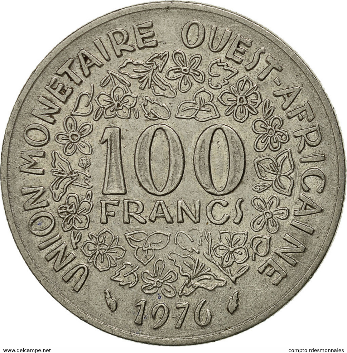 Monnaie, West African States, 100 Francs, 1976, Paris, TTB, Nickel, KM:4 - Ivoorkust