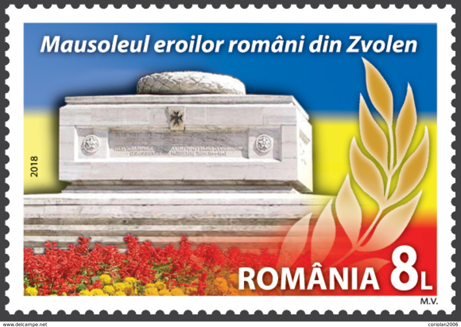 Romania 2018 / Joint Issue Romania - Slovakia / - Unused Stamps