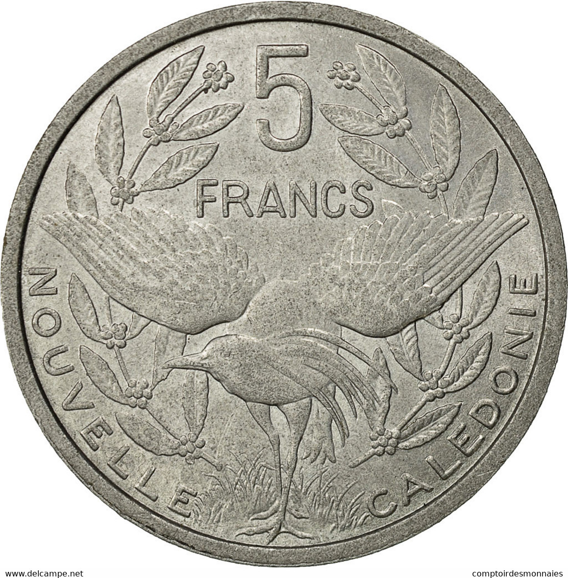 Monnaie, Nouvelle-Calédonie, 5 Francs, 1952, Paris, TTB+, Aluminium, KM:4 - New Caledonia