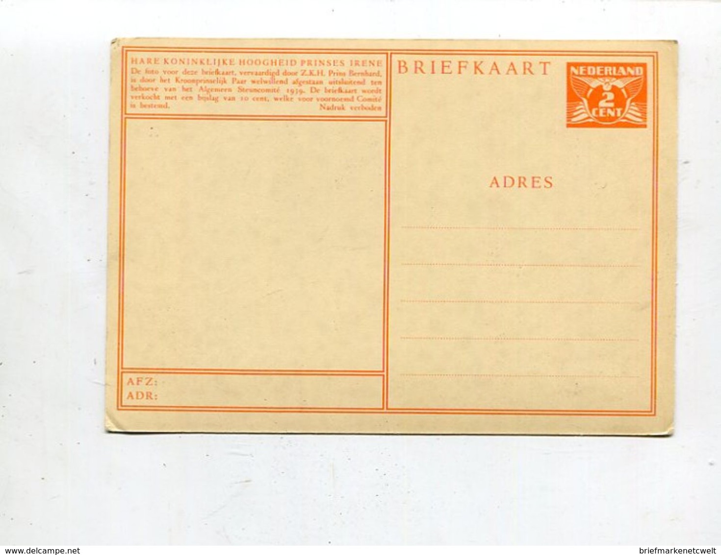 Niederlande / 1940 / Bildpostkarten Mi. P 210-P 212 ** (02286) - Postal Stationery