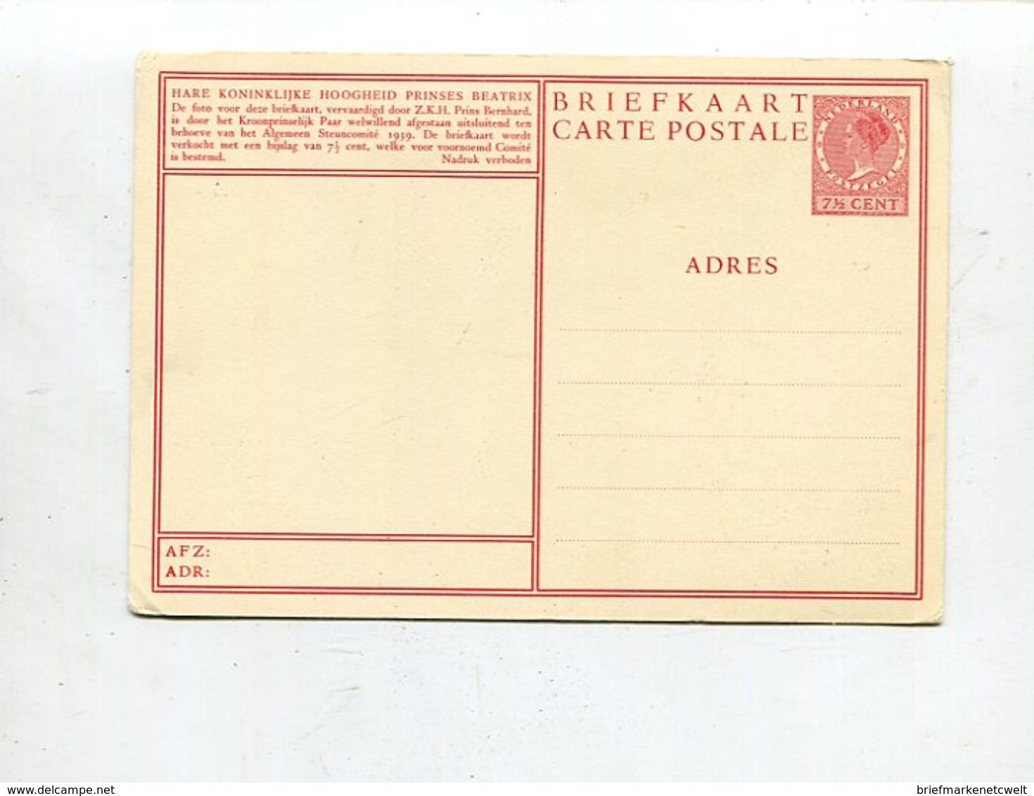 Niederlande / 1940 / Bildpostkarten Mi. P 210-P 212 ** (02286) - Postal Stationery