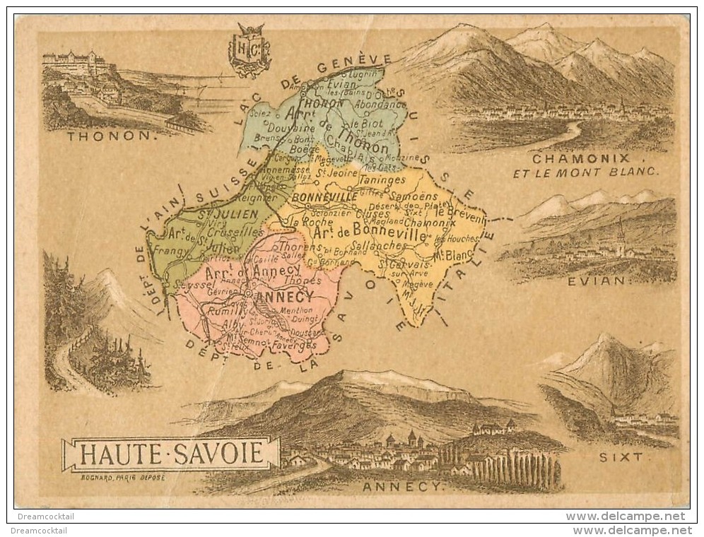 74 HAUTE SAVOIE. Image Géographique 11.5 X 8.50 Cm - Autres & Non Classés