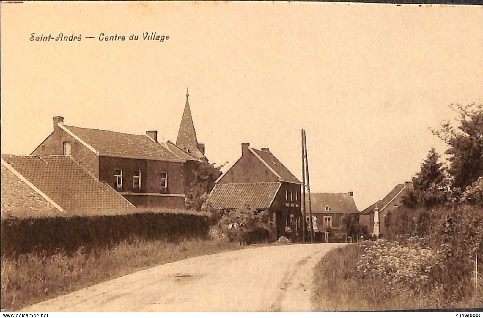 Saint-André - Centre Du Village (Edition Piron Rossins 1933, Peu Vue) - Dalhem