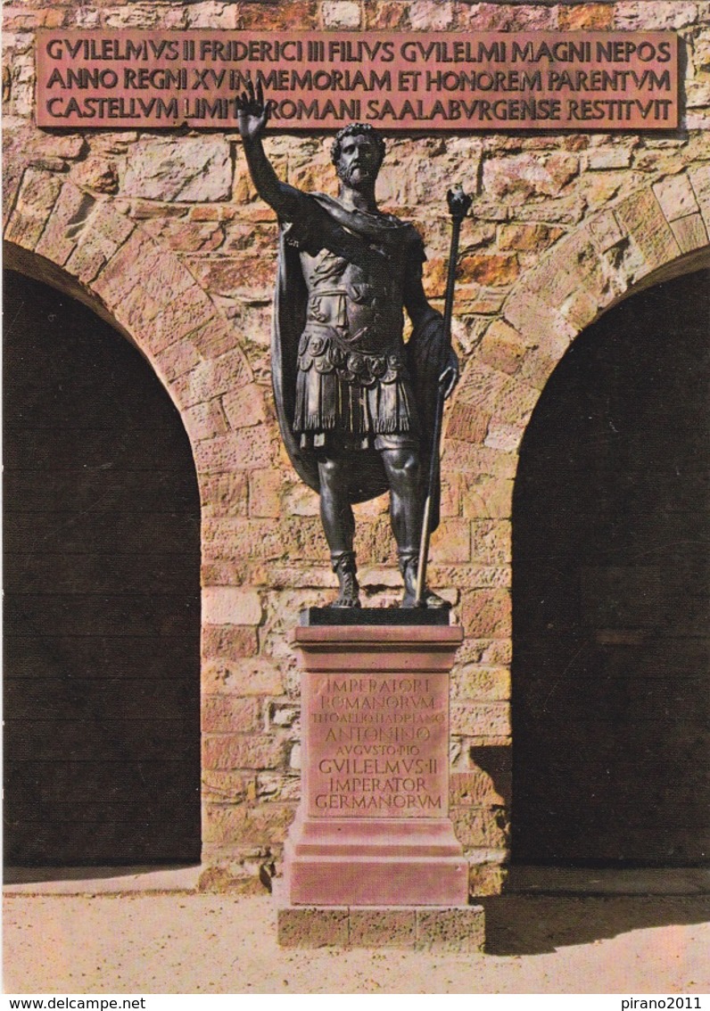 Saalburg Im Taunus, Statue Des Kaisers Antoninus Pius - Saalburg