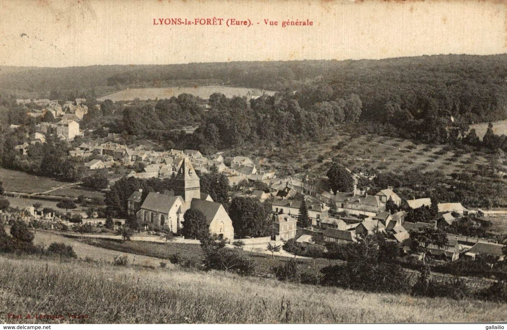 LYONS LA FORET VUE GENERALE - Lyons-la-Forêt