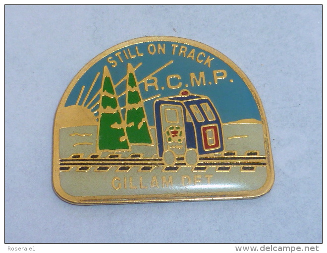 Pin's R.C.M.P. STILL ON TRACK.. - Other & Unclassified