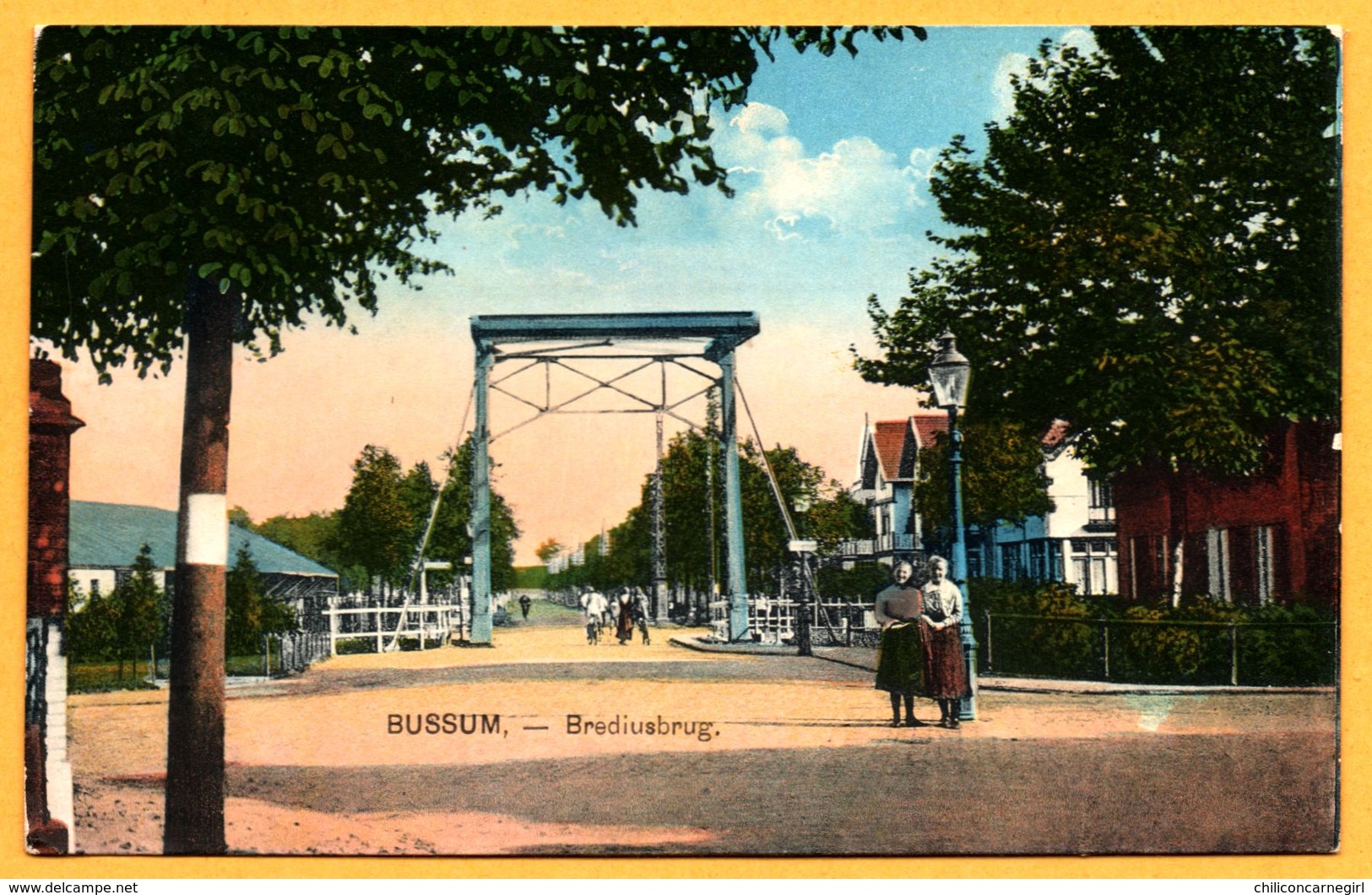 Bussum - Brediusbrug - Animée - NAUTA - Colorisée - Bussum