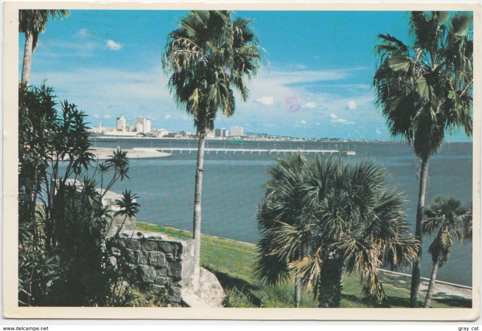 A View Of Corpus Christi, Texas, View From Ocean Drive, Used Postcard [20805] - Corpus Christi