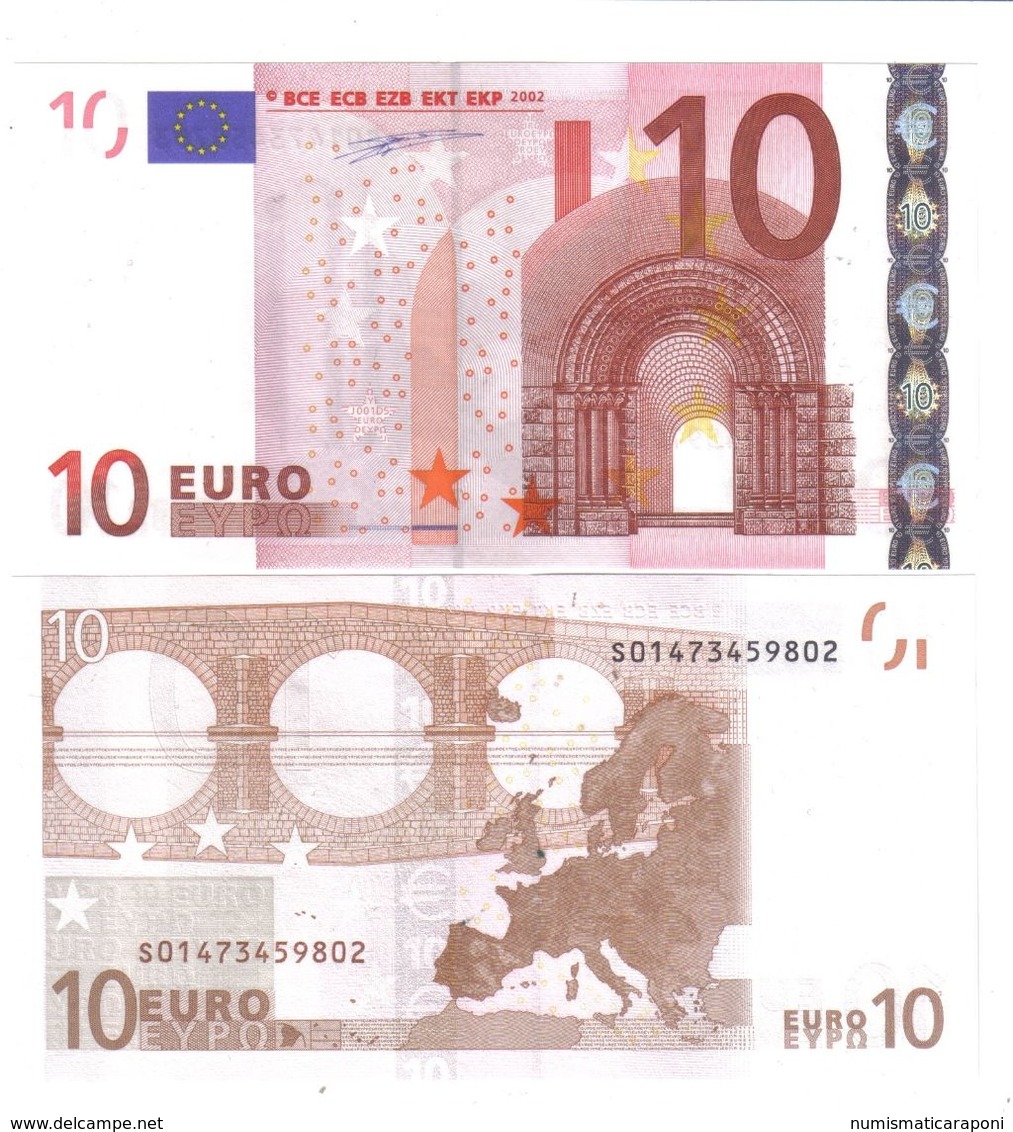 10 €  ITALIA FDS UNC J001 Duisenberg Cod.€.045 - 10 Euro