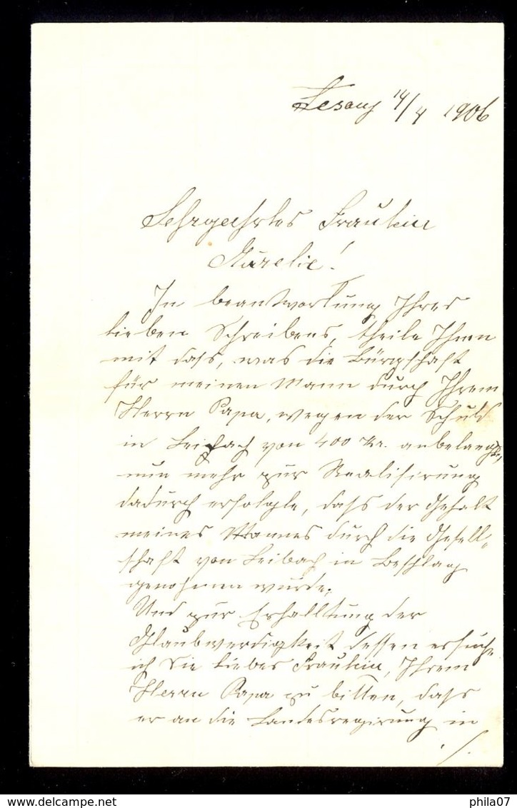 Bosnia And Herzegovina - Letter With Content Sent From Tesanj To Innsbruck 14.04. 1896. / 4 Scans - Bosnia And Herzegovina