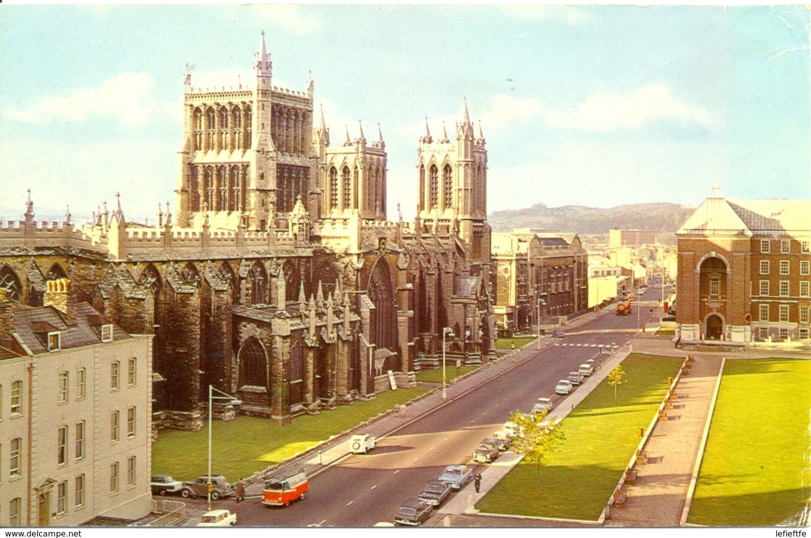 Angleterre - Bristol - The Cathedral - Ecrite, Timbrée - Nº PT6420 - - Bristol