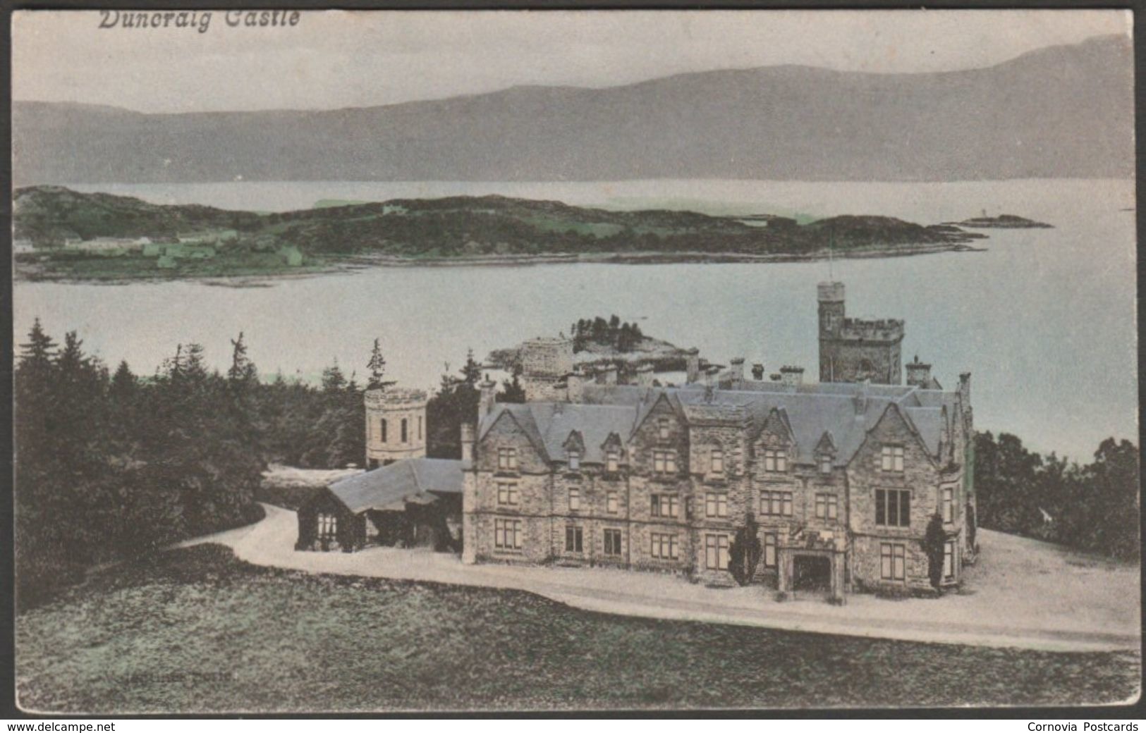 Duncraig Castle, Plockton, Ross-shire, 1905 - Postcard - Ross & Cromarty