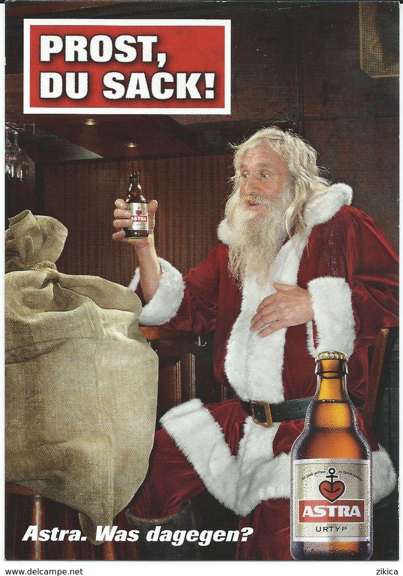 Santa Claus.Beer/Bier/bière/Ale - ASTRA - Reclame