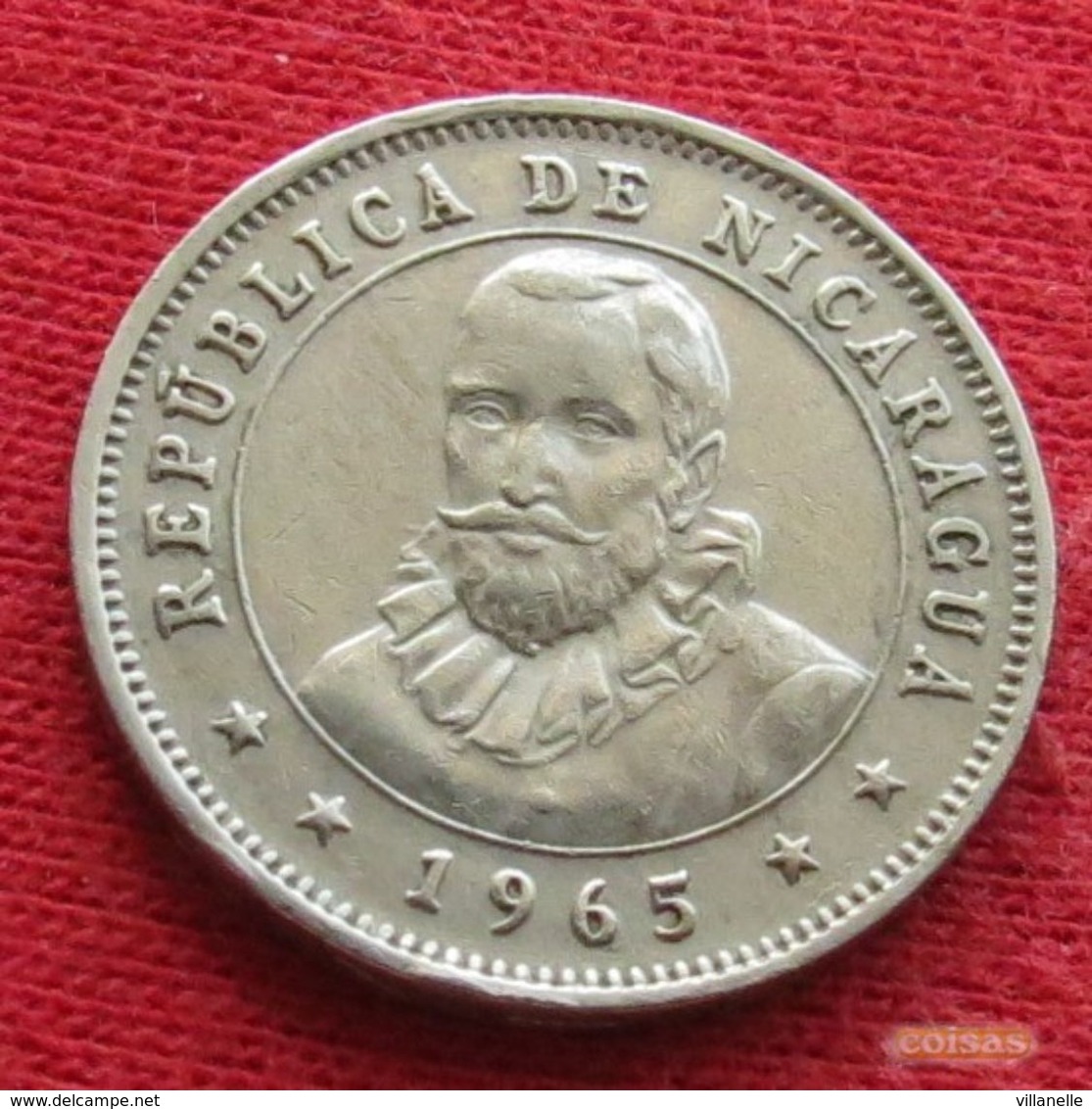 Nicaragua 25 Centavos 1965 KM# 18.2 - Nicaragua