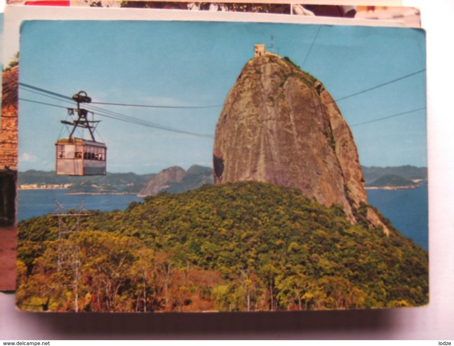 Brazilië Brasil Brasilia  Rio De Janeiro Pao De Acucar Com Bandinho - Rio De Janeiro