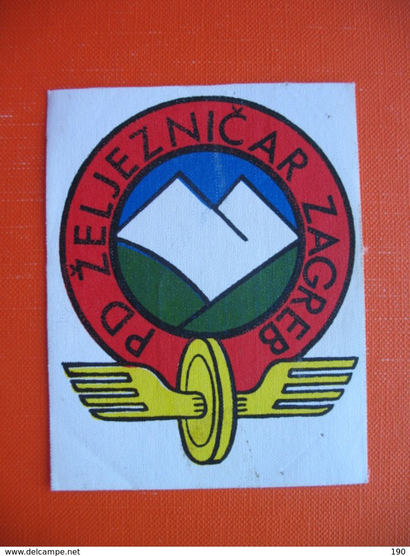 PD ZELJEZNICAR ZAGREB - Patches