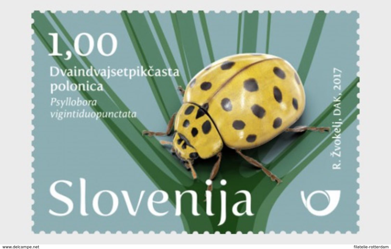 Slovenië / Slovenia - Postfris / MNH - Complete Set Lieveheersbeestje 2017 - Slovenië