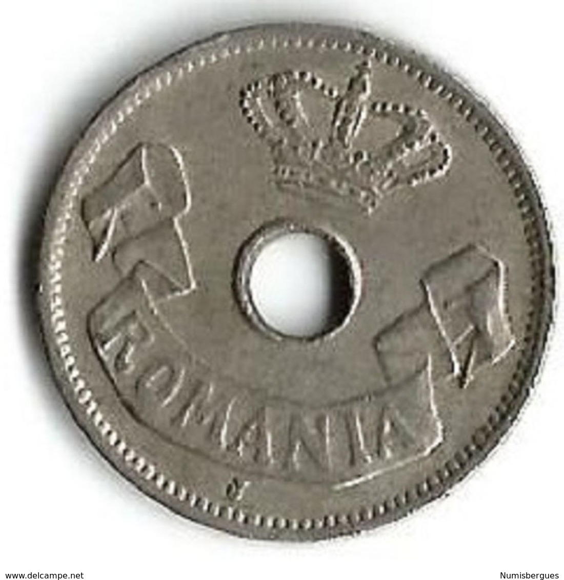 Pièce De Monnaie 5 Bani 1906 J - Romania