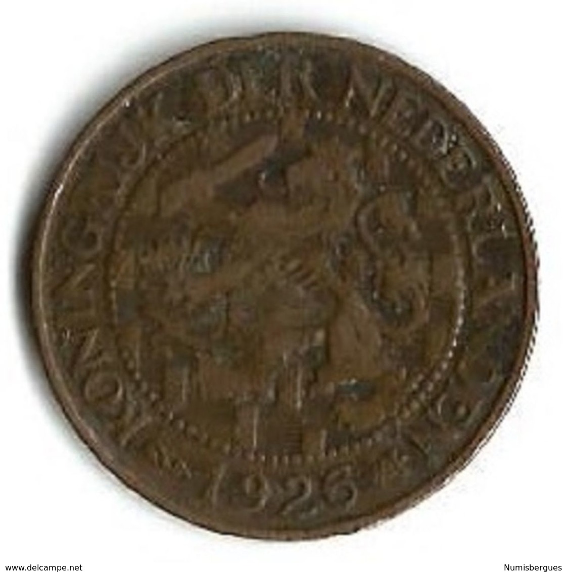 Pièce De Monnaie  1 Cent 1926 - 1 Cent