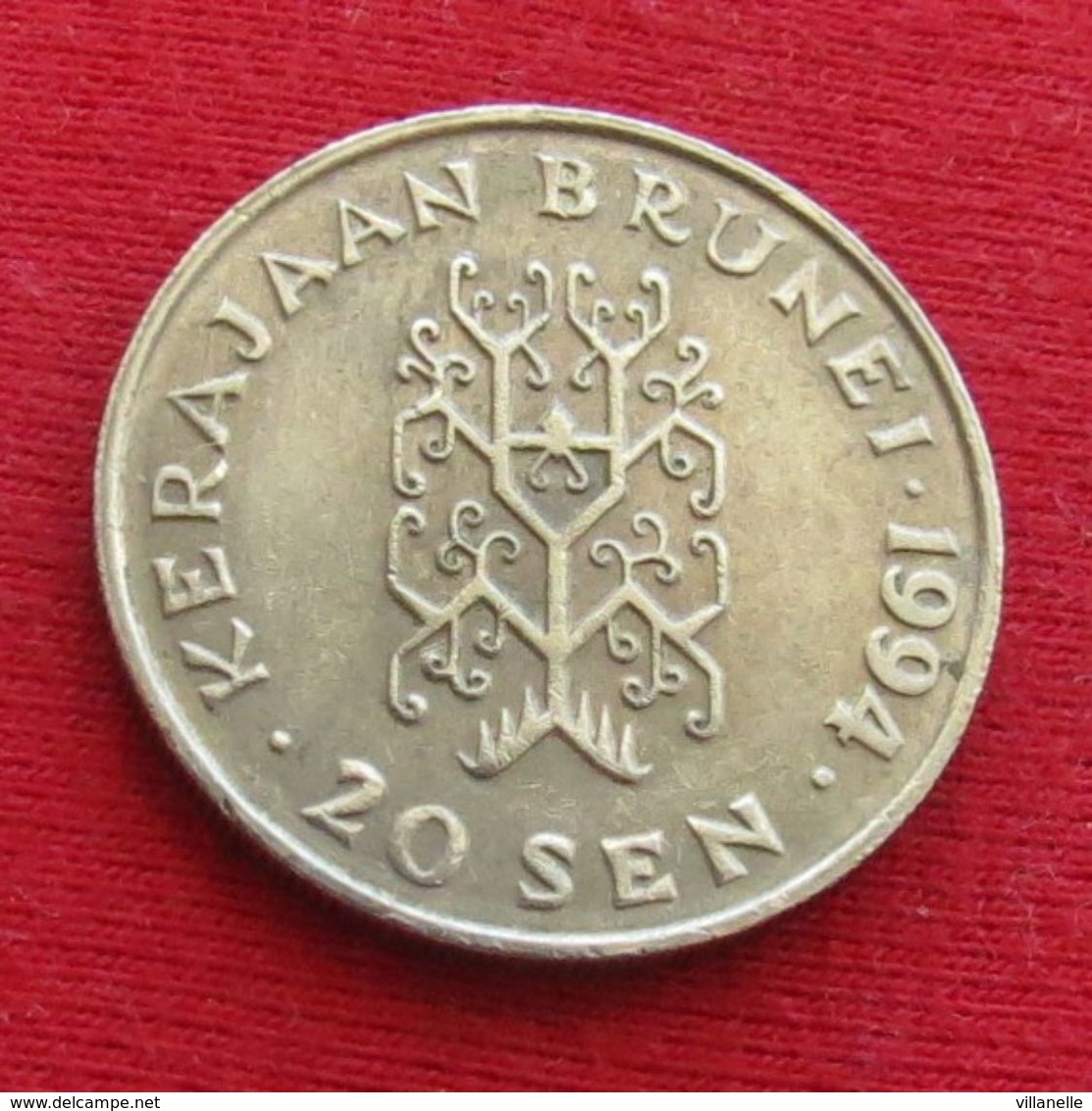 Brunei 20 Sen 1994 KM# 37 - Brunei