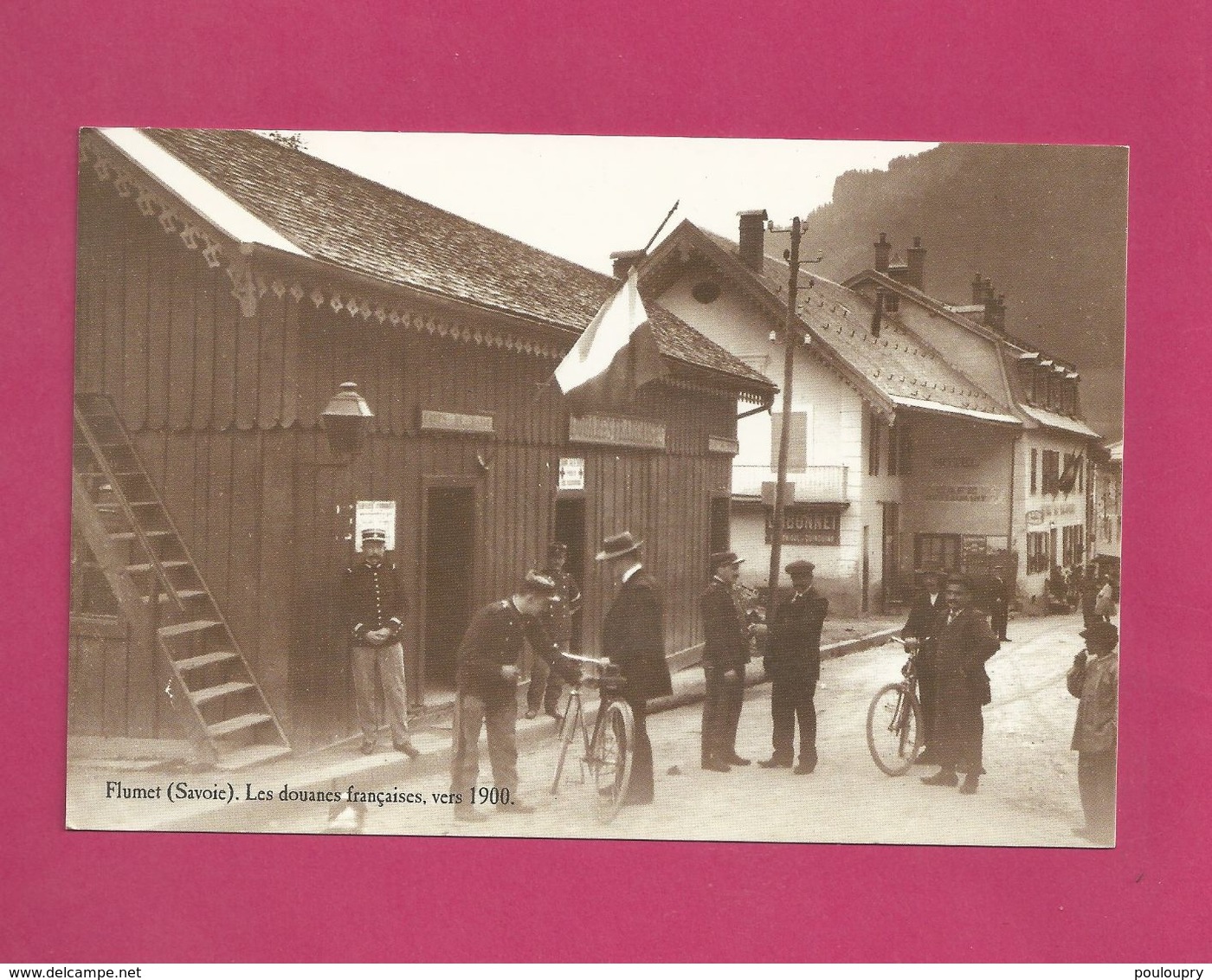 Flumet (Savoie) - Les Douanes Françaises Vers 1900 - Douane