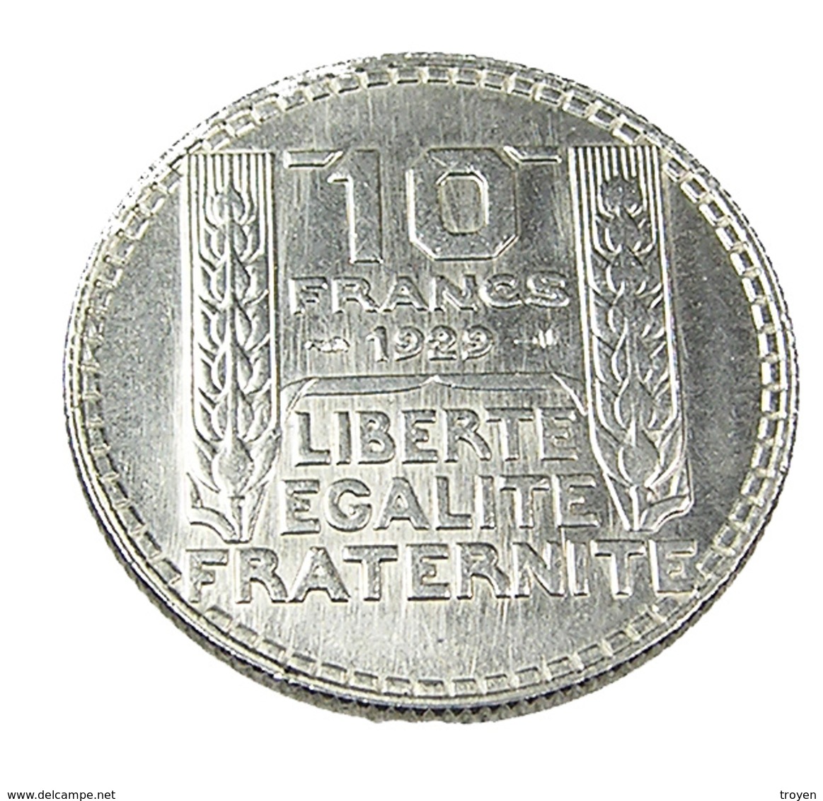 10 Francs - Turin - France - 1929 - Argent - TTB+ - - Autres & Non Classés