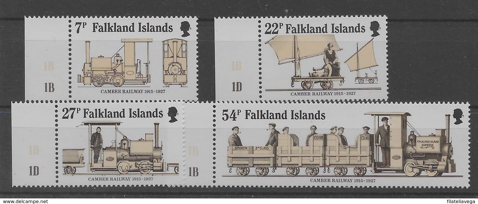 Serie De Malvinas (Falkland) Nº Yvert 432/35 Nuevo - Falkland Islands