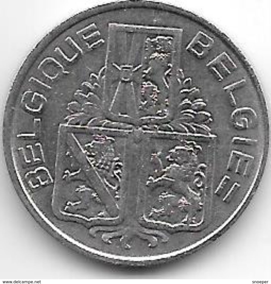 Belguim 1 Franc 1939 French  Xf+ !!! - 1 Franc