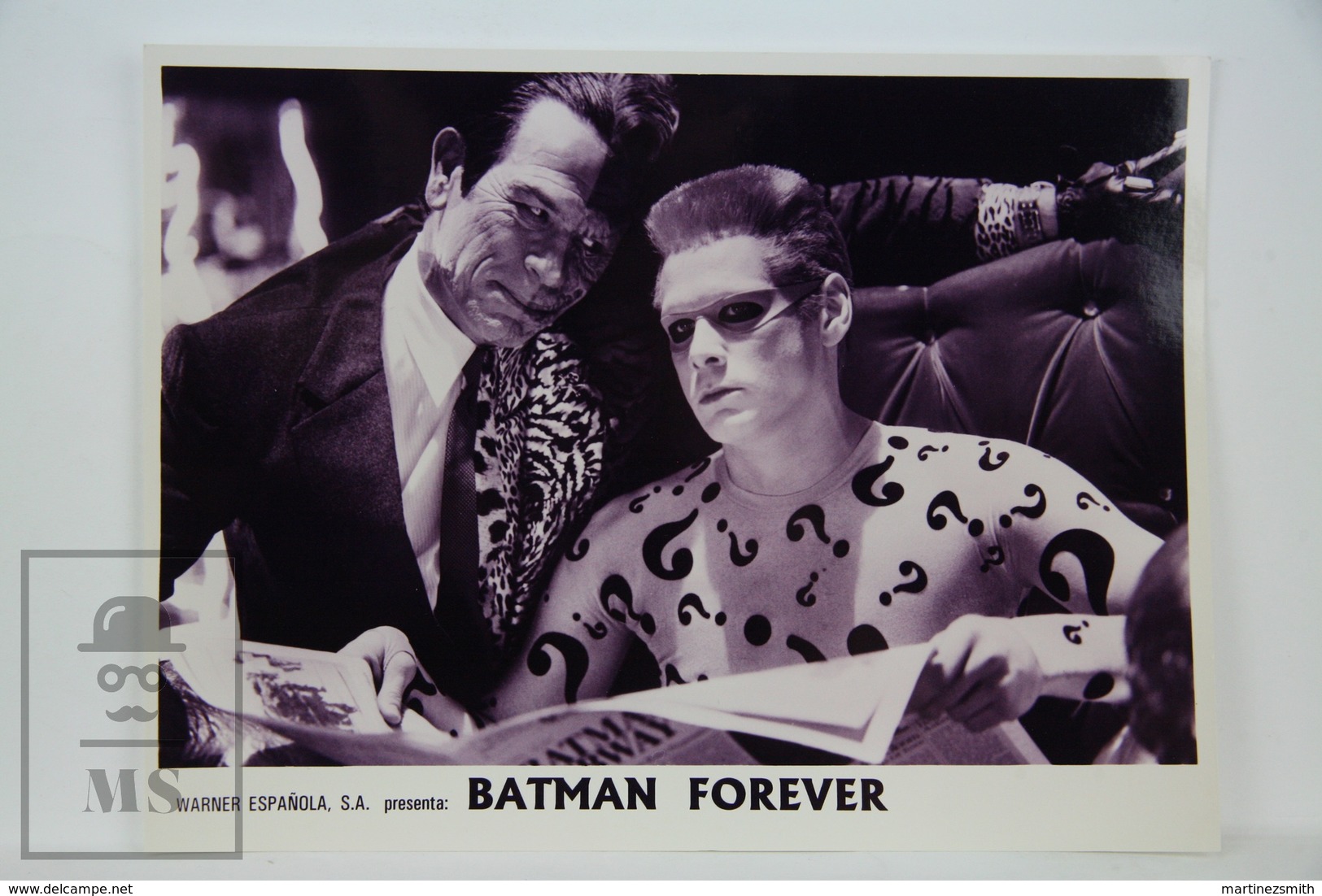 1995 Original Cinema Press Photo - Batman Forever - Tommy Lee Jones, Jim Carrey - Fotos