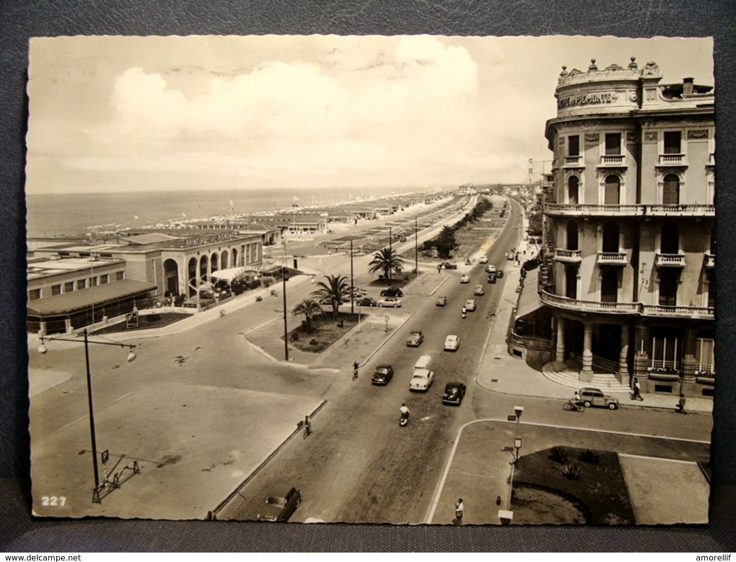 (FG.J35) VIAREGGIO - VIALI LUNGOMARE, HOTEL PRINCIPE DI PIEMONTE (LUCCA) VIAGGIATA - Viareggio