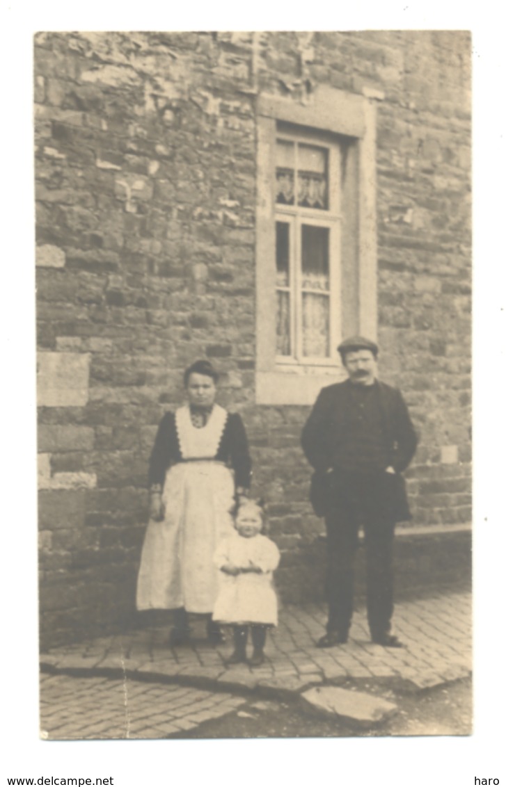 Photo Carte D'une Famille - WAREMME 1902 (914) - Borgworm