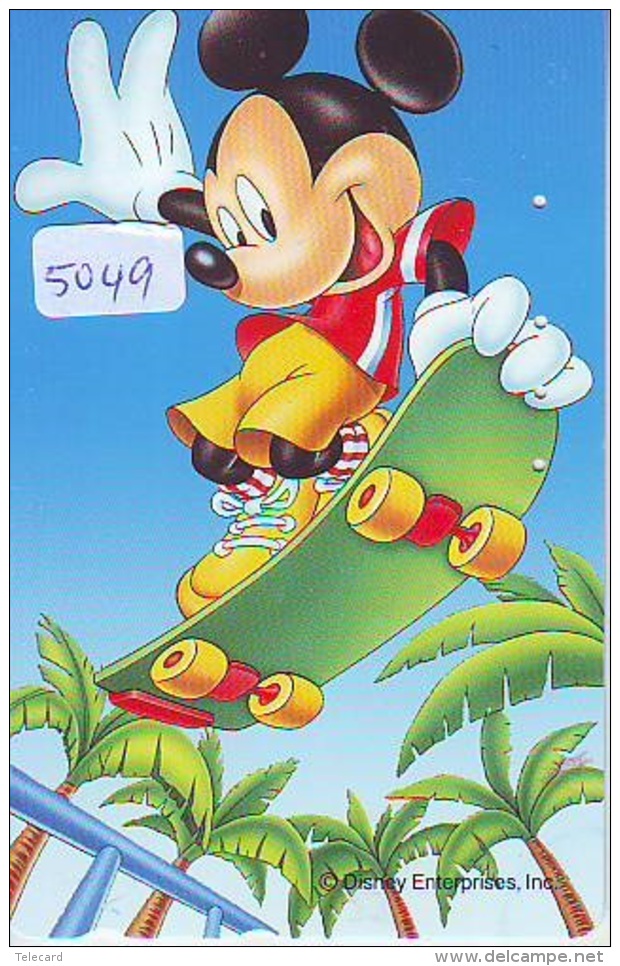 Télécarte Japon * 110-205507 * DISNEY * MICKEY (5049) Dai Ichi Life Insurance Japan Phonecard TELEFONKARTE - Disney